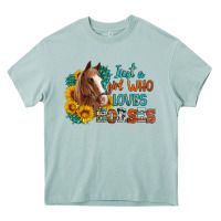 Arona just a girl who loves horses Heavy Core Tee - Artiststas