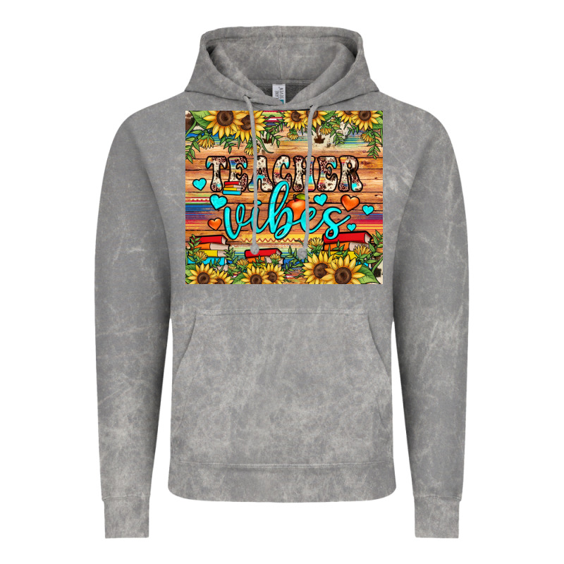 Teacher Vibes Vintage Hoodie by JahusDesignShop | Teevron