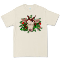 Christmas Charolais Calf Premium Tee | Teevron