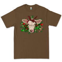 Cacao Christmas charolais calf Premium Tee - RanaPortraitStore