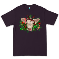 Plum Christmas charolais calf Premium Tee - RanaPortraitStore