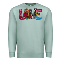 Seafoam our lady of guadalupe love Premium Sweatshirt - Jasminsmagicworld
