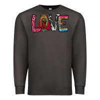 Smoke our lady of guadalupe love Premium Sweatshirt - Jasminsmagicworld