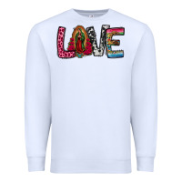 White our lady of guadalupe love Premium Sweatshirt - Jasminsmagicworld