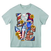 Arona love 4th of july with gnome Heavy Core Tee - texasbilliewilder