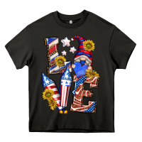 Asphalt love 4th of july with gnome Heavy Core Tee - texasbilliewilder