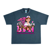 Midnight Navy lvn licensed vocational nurse Urban Heavy Tee - AdoDesignShop
