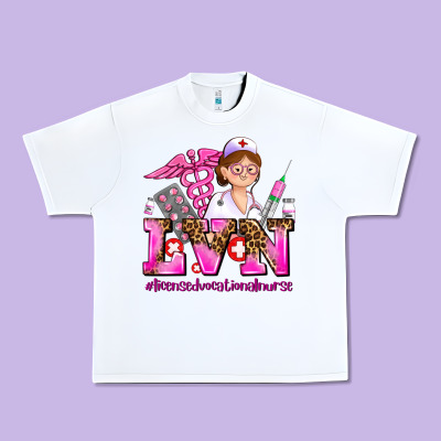 Lvn Licensed Vocational Nurse Urban Heavy Tee Designed By Adodesignshop