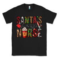 Black santa's favorite nurse Classic Tee - Jasminsmagicworld