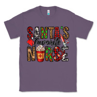 Lavender santa's favorite nurse Classic Tee - Jasminsmagicworld