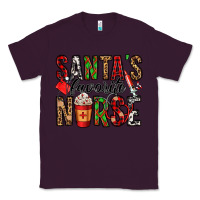 Plum santa's favorite nurse Classic Tee - Jasminsmagicworld