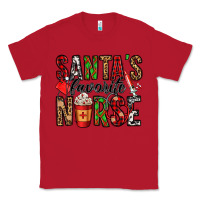 Red santa's favorite nurse Classic Tee - Jasminsmagicworld