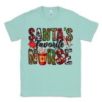 Seafoam santa's favorite nurse Classic Tee - Jasminsmagicworld