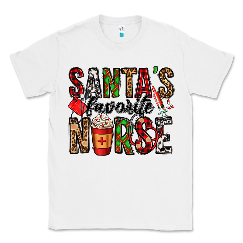 Santa's Favorite Nurse Classic Tee by Jasminsmagicworld | Teevron