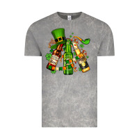 Cloud Rock st patrick's beers flags and hat Vintage Tee - AdoDesignShop