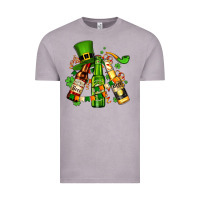 Vintage Zinc st patrick's beers flags and hat Vintage Tee - AdoDesignShop