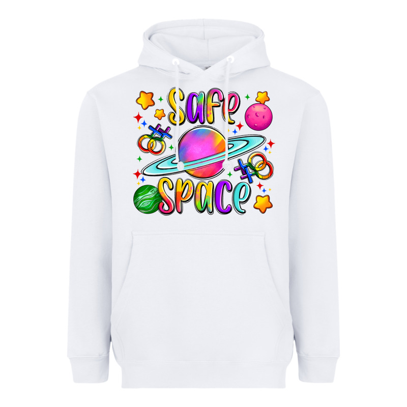 Safe Space Heavyweight Hoodie by Artiststas | Teevron