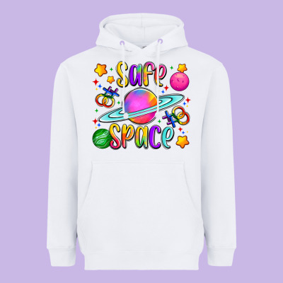 Safe Space Heavyweight Hoodie Designed By Artiststas