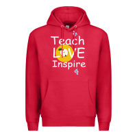 Cardinal teach love inspire Premium Hoodie - Bettercallsaul