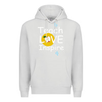 Dove Grey teach love inspire Premium Hoodie - Bettercallsaul