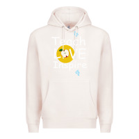 Pale Pink teach love inspire Premium Hoodie - Bettercallsaul