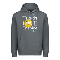 Rock teach love inspire Premium Hoodie - Bettercallsaul
