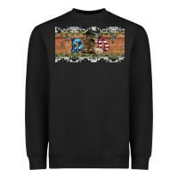 Black soldier dad license  plate Heavyweight Sweatshirt - Artiststas