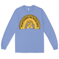 Childhood Cancer Awareness Rainbow Long Sleeve Tee | Teevron