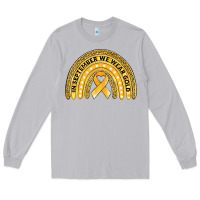 Moon Dust Childhood cancer awareness rainbow Long Sleeve Tee - Jasminsmagicworld
