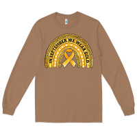 Toasted Coconut Childhood cancer awareness rainbow Long Sleeve Tee - Jasminsmagicworld