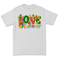 Dove Grey love summer with watermelon tbw Premium Tee - texasbilliewilder
