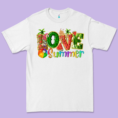 Love Summer With Watermelon Tbw Premium Tee Designed By Texasbilliewilder