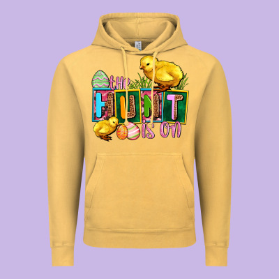 The Hunt Is On Vintage Hoodie Designed By Adodesignshop