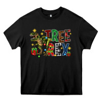 Black tree rex coffee drink Heavy Core Tee - Zillion Design Studio