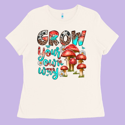 Ladies Tee grow your own way