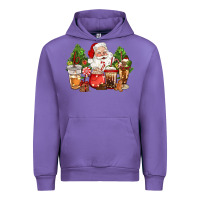 Tulip christmas santa coffee cups Urban Hoodie - CowGirlArtShop