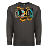 Smoke yeehaw license plate letters Premium Sweatshirt - Jasminsmagicworld