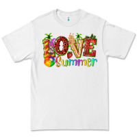 White love summer with strawberry Premium Tee - texasbilliewilder