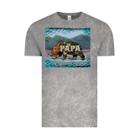 Cloud Rock papa bear tumbler Vintage Tee - Artiststas