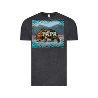 Vintage Black papa bear tumbler Vintage Tee - Artiststas