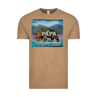 Vintage Coffee papa bear tumbler Vintage Tee - Artiststas