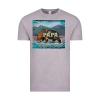 Vintage Zinc papa bear tumbler Vintage Tee - Artiststas