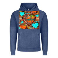Vintage Denim teacher hearts Vintage Hoodie - JahusDesignShop