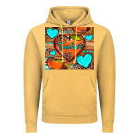 Vintage Mustard teacher hearts Vintage Hoodie - JahusDesignShop