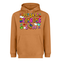Meerkat everyone deserves love Heavyweight Hoodie - Artiststas