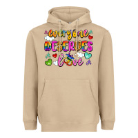 Mushroom everyone deserves love Heavyweight Hoodie - Artiststas