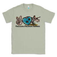 Matcha peace love triceratops horridus Classic Tee - LillyAllenDesigns