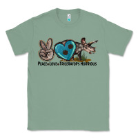 Sage peace love triceratops horridus Classic Tee - LillyAllenDesigns