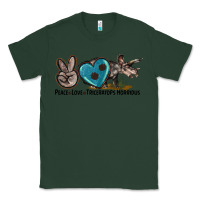 Sports Green peace love triceratops horridus Classic Tee - LillyAllenDesigns