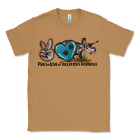Toasted Coconut peace love triceratops horridus Classic Tee - LillyAllenDesigns